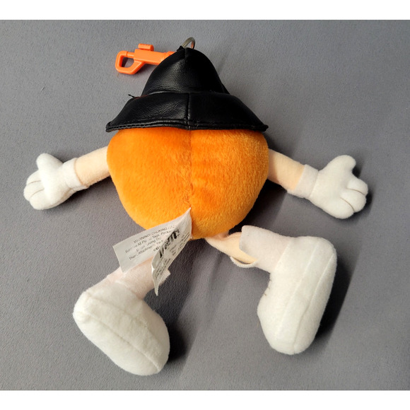 M&M's Orange Pirate Plush Keychain 9" Galerie Mars 2003 Stuffed Toy Collectible - Picture 8 of 16